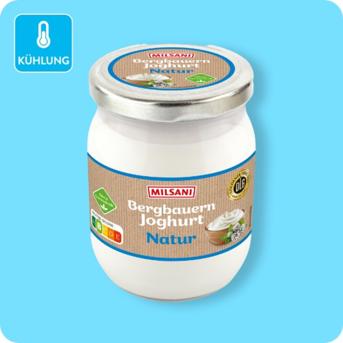 Bild 1 von MILSANI Bergbauern-Naturjoghurt