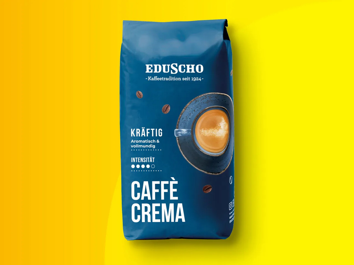 Bild 1 von Eduscho Ganze Bohnen, 
         1 kg