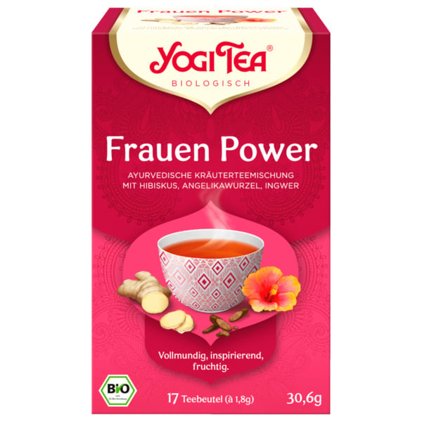 Bild 1 von Yogi Tea Bio Tee Frauen Power 30,6g 17 Beutel