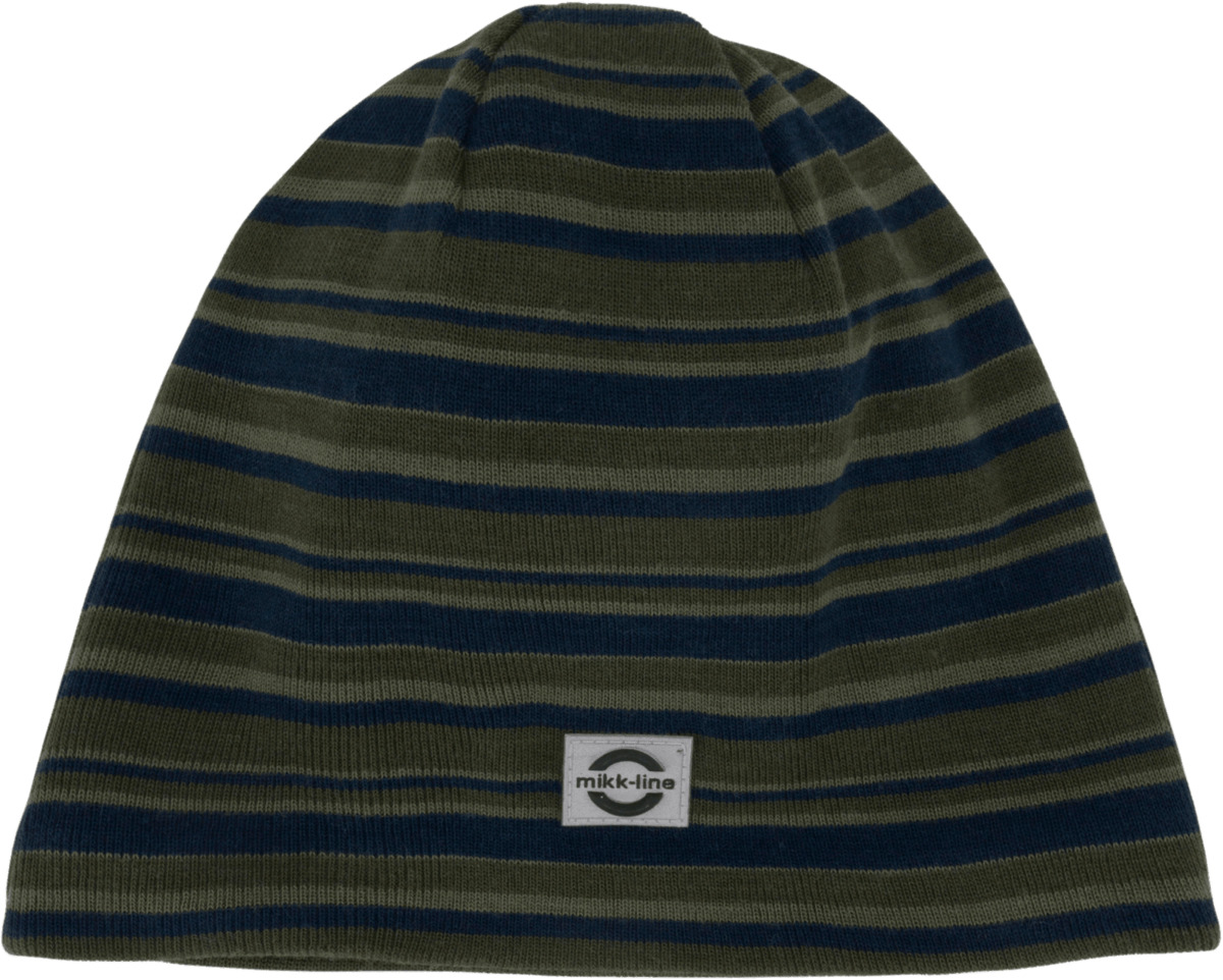 Bild 1 von Mikk-Line Mütze mit Merinowolle, grün, Gr. 110/116