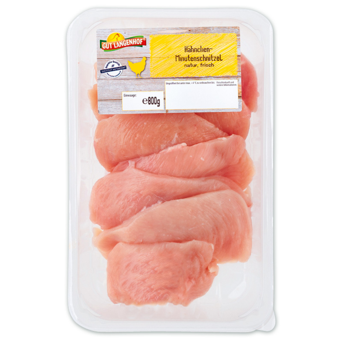 Bild 1 von Gut Langenhof Hähnchen- Minutenschnitzel