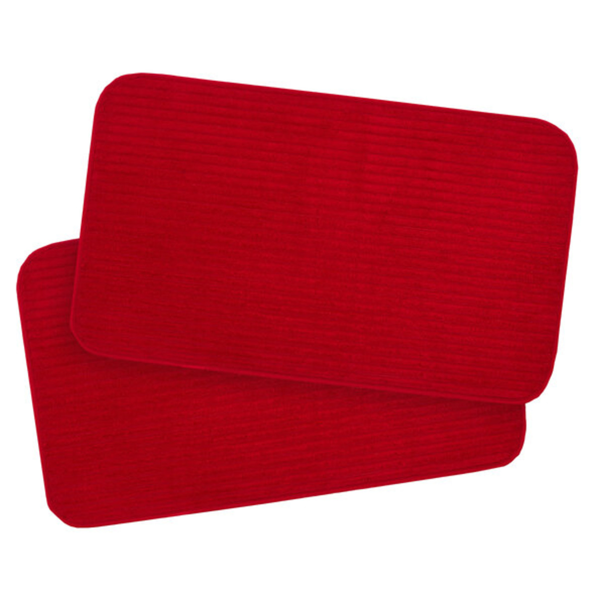 Bild 1 von Badteppich Berlin in Cord Optik, 2er Set, 50 x 70 cm, bordeaux