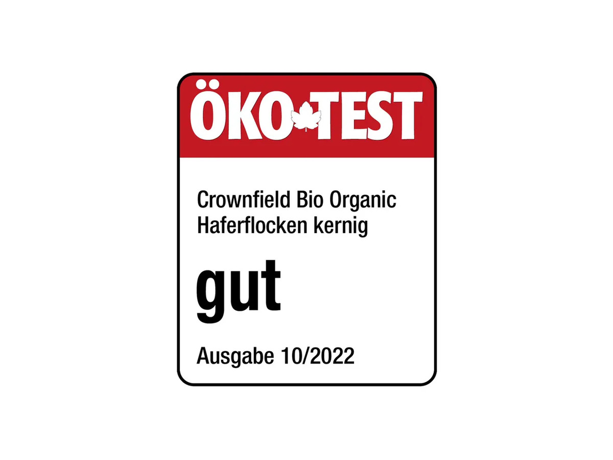 Bild 2 von Crownfield Bio Haferflocken kernig, 
         500 g