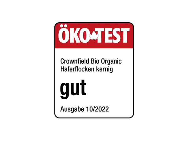 Bild 2 von Crownfield Bio Haferflocken kernig, 
         500 g