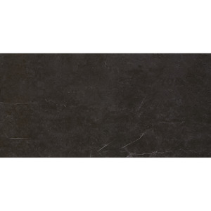 Bodenfliese 'Marquina' Feinsteinzeug negro 30 x 60 cm