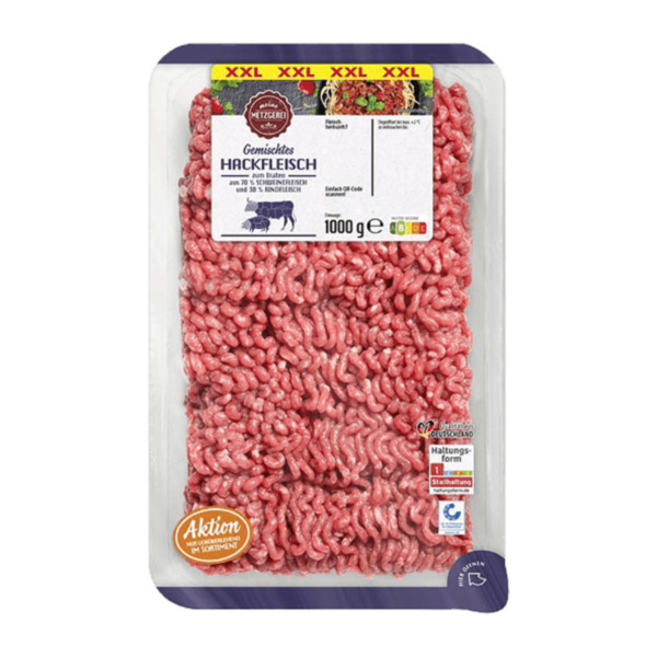 Bild 2 von MEINE METZGEREI Gemischtes Hackfleisch XXL