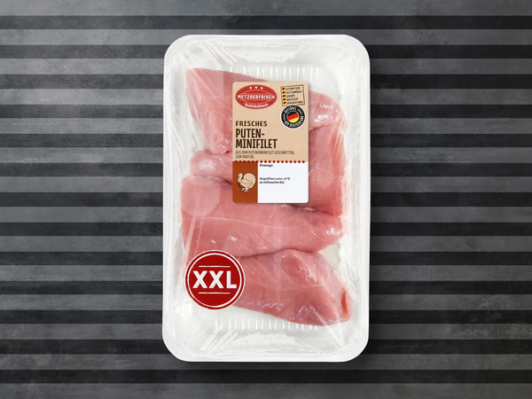 Bild 1 von Metzgerfrisch Frisches Puten-Minifilet, 
         800 g