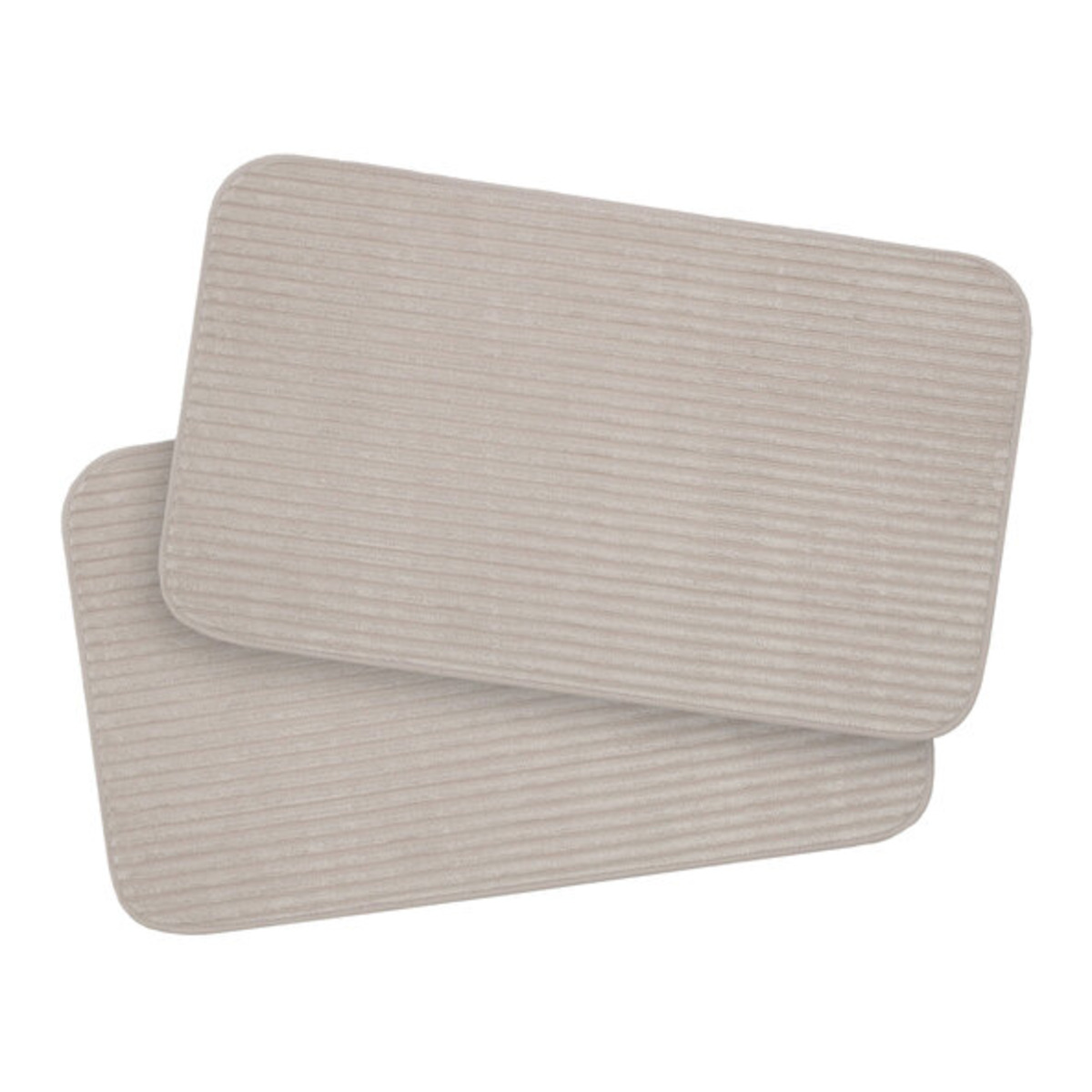 Bild 1 von Badteppich Berlin in Cord Optik, 2er Set, 50 x 70 cm, taupe