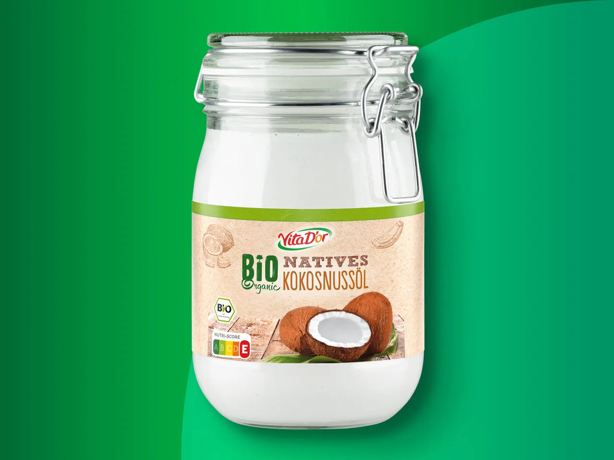 Bild 1 von Vita D’or Bio Natives Kokosnussöl, 
         1 l