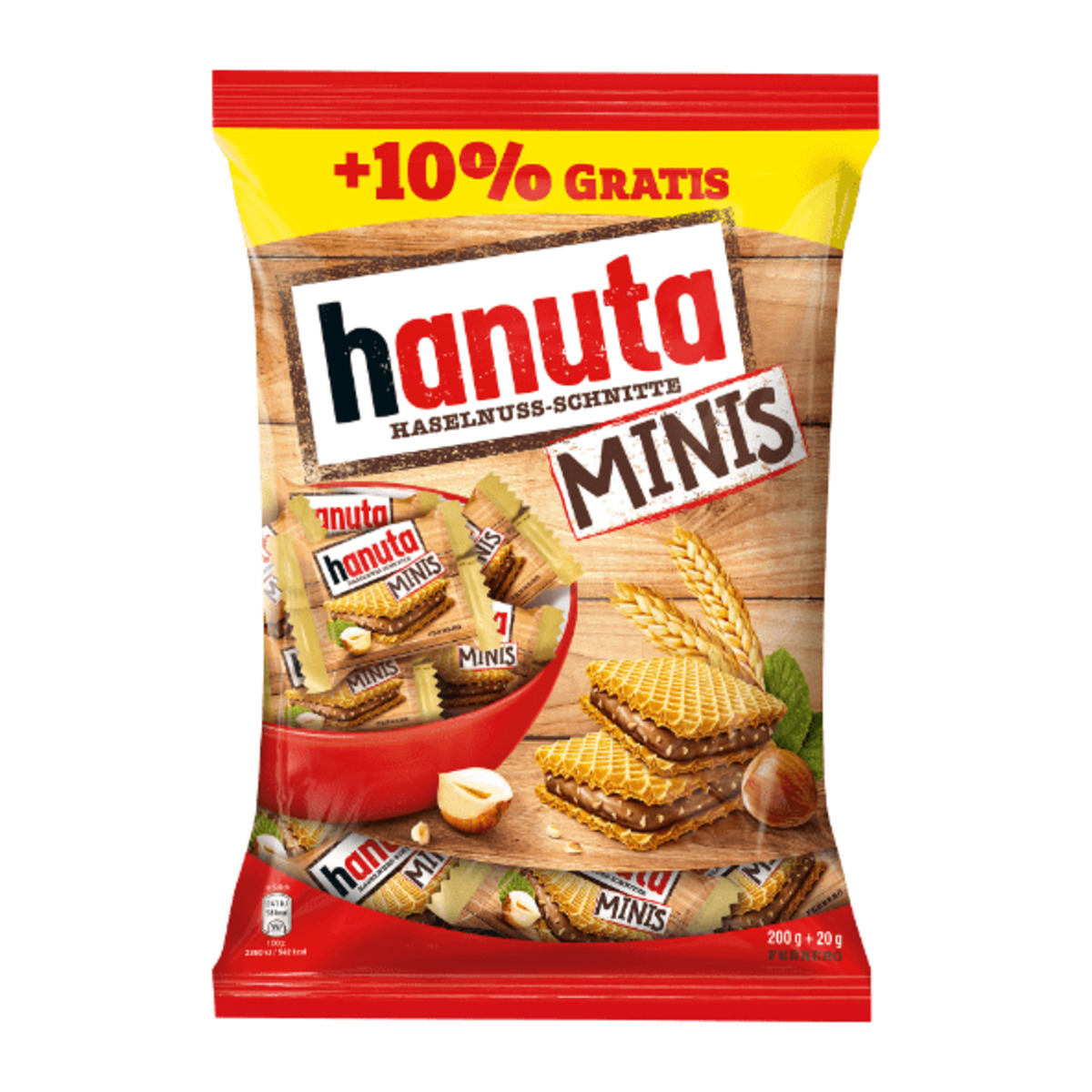 Bild 1 von FERRERO Hanuta Mini