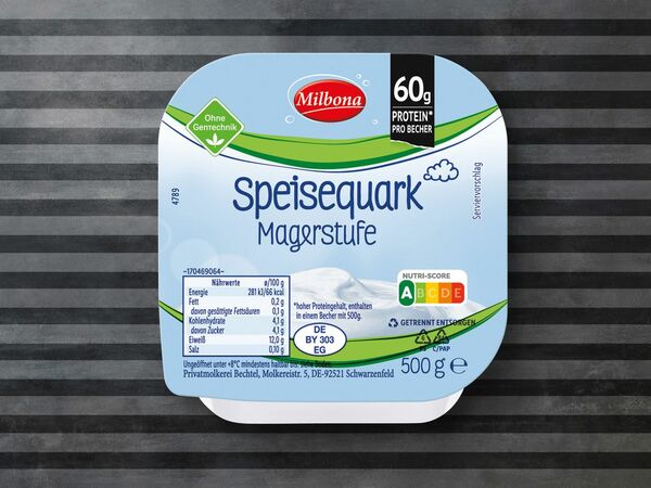 Bild 1 von Milbona Speisequark, 
         500 g