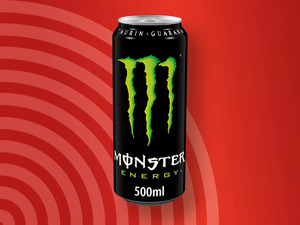 Monster Energy Drink, 
         0,5 l zzgl. -.25 Pfand