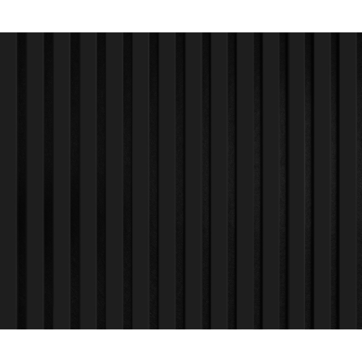 Bild 1 von Akustik-Paneel schwarz matt 2400 x 561 x 19 mm