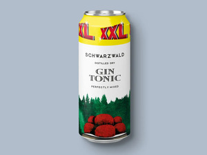 Schwarzwald Gin Tonic XXL, 
         0,5 l zzgl. -.25 Pfand