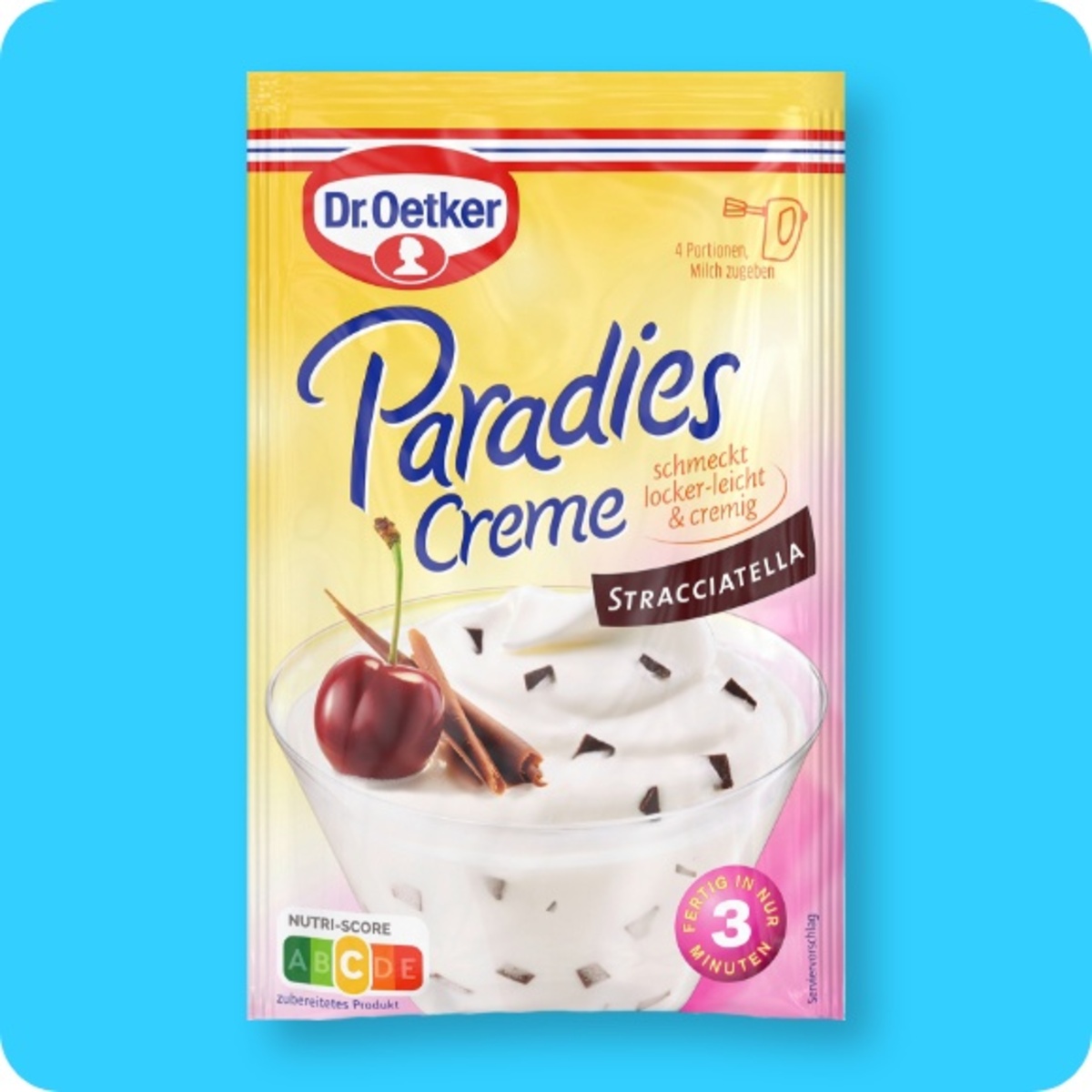 Bild 1 von DR. OETKER Paradiescreme Stracciatella