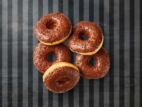Bild 1 von Schoko-Donut mit Streusel, 
         3 Stück