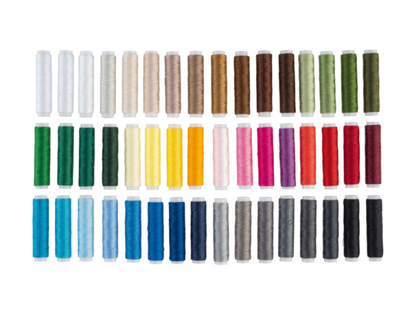 Bild 2 von crelando® Syngarn-Allesnäher-Set, 48-teilig, 
         2400-m