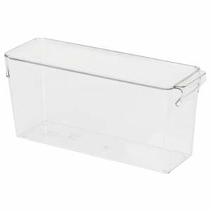 KLIPPKAKTUS  Aufbewahrungsbox für Kühlschrank, transparent 32x10x15 cm