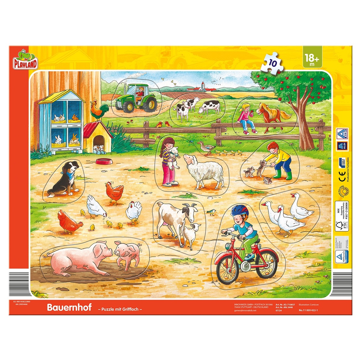 Bild 1 von PLAYLAND Rahmenpuzzle