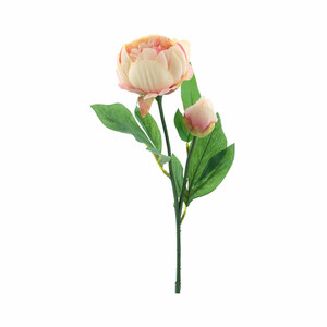 Deko-Blume Pfingstrose peach-pink 50 cm