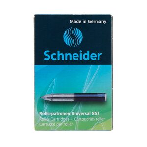 Schneider Tintenrollerpatrone Universal 852 M 5 Stück blau