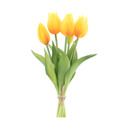 Bild 1 von Deko-Blumenstrauß Tulpen 36 cm gelb