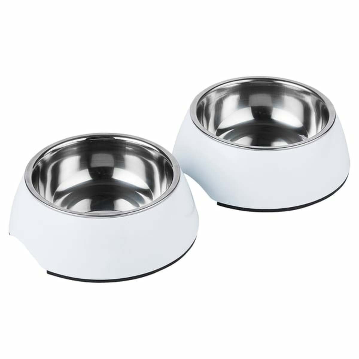 Bild 1 von ZooRoyal Melamin-Napf L 700ml 2er Set weiß 700ml