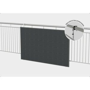 EET Solaranlage LightMate Balkonkraftwerk - Plug-in Photovoltaik mit Schukokabel