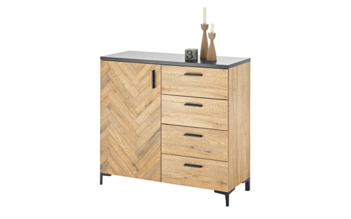 Bild 1 von Vito - Kommode Carissio, Bartex Eiche-Nachbildung