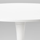 Bild 4 von DOCKSTA / MÅNHULT  Tisch und 4 Stühle, weiß weiß/Hakebo graugrün 103 cm