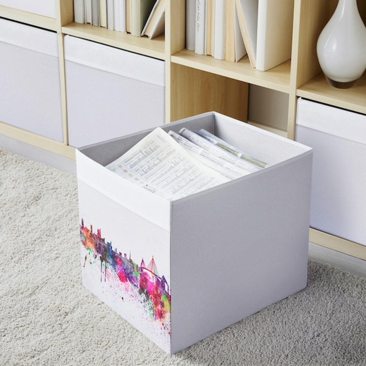 Bild 3 von DRÖNA  Fach, Stadtsilhouette Hamburg 33x38x33 cm