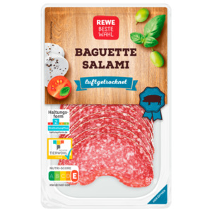 REWE Best Wahl Baguette Salami 80g