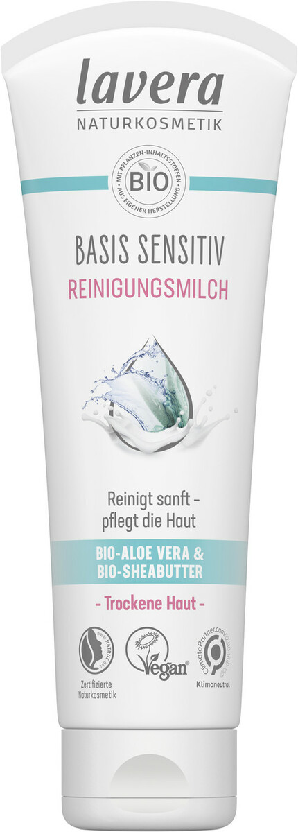 Bild 1 von Lavera Naturkosmetik Basis Sensitiv Reinigungsmilch 125ML