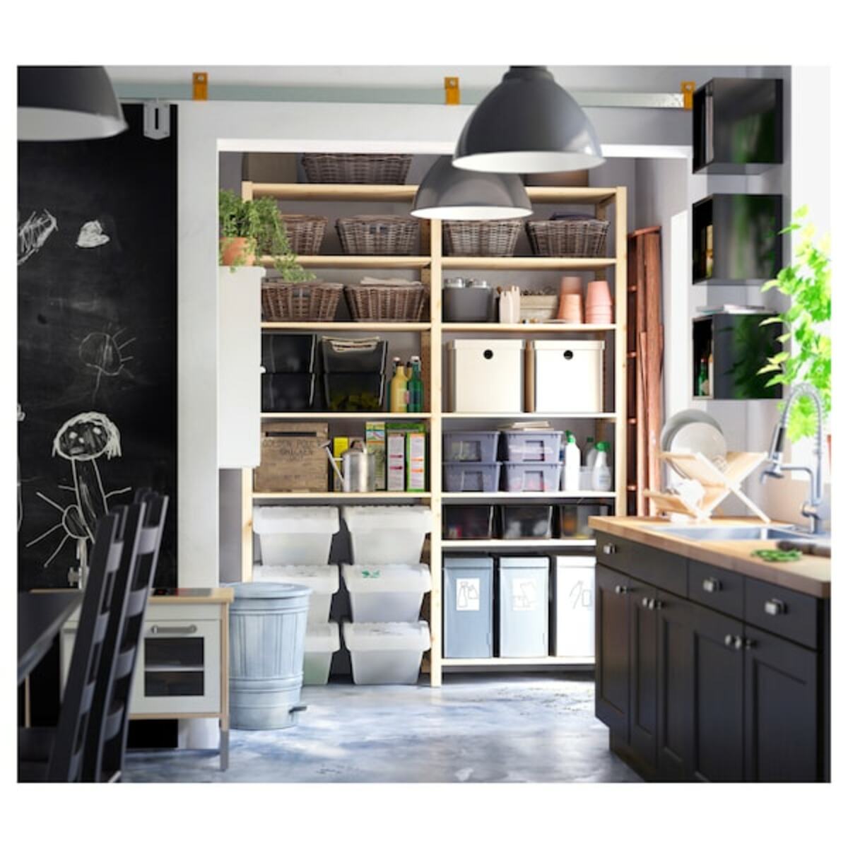 Bild 4 von IVAR  2 Elem/Regale, Kiefer 174x50x226 cm