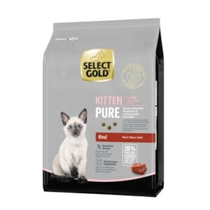 SELECT GOLD Pure Kitten Rind 2,5 kg