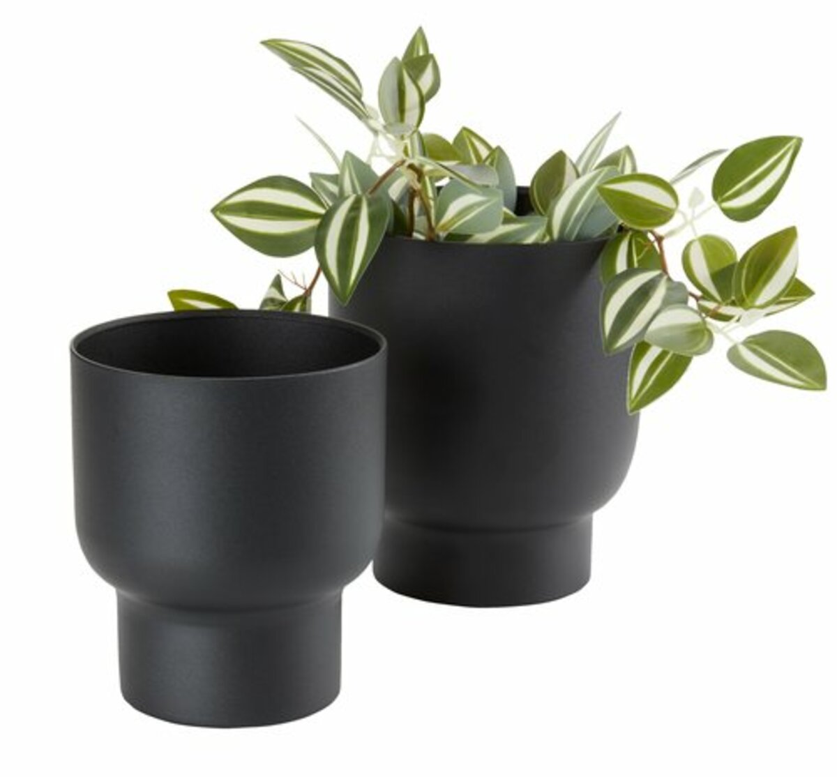 Bild 1 von Pflanzkübel SKADE Ø16/14 schwarz 2Stk/Set