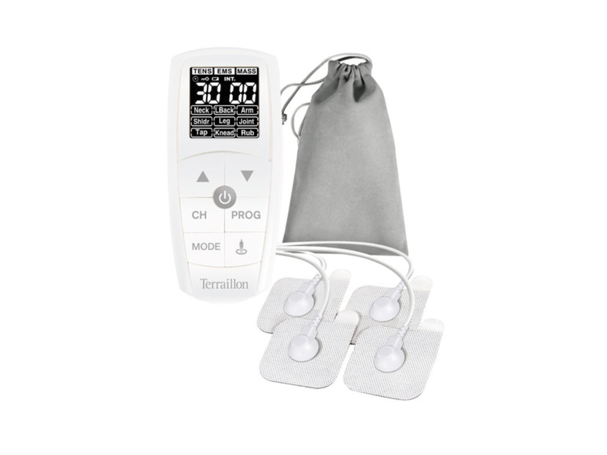Bild 1 von Terraillon 3-in-1 TENS-Elektrostimulation »LT3062E«, mit 4 Klebepads