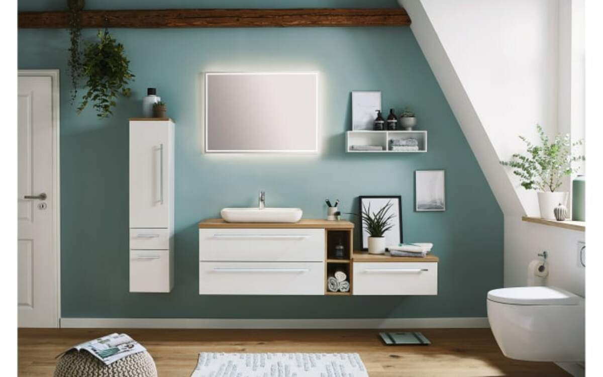 Bild 1 von Puris - Badeinrichtung Kera Plan, polarweiß Hochglanz