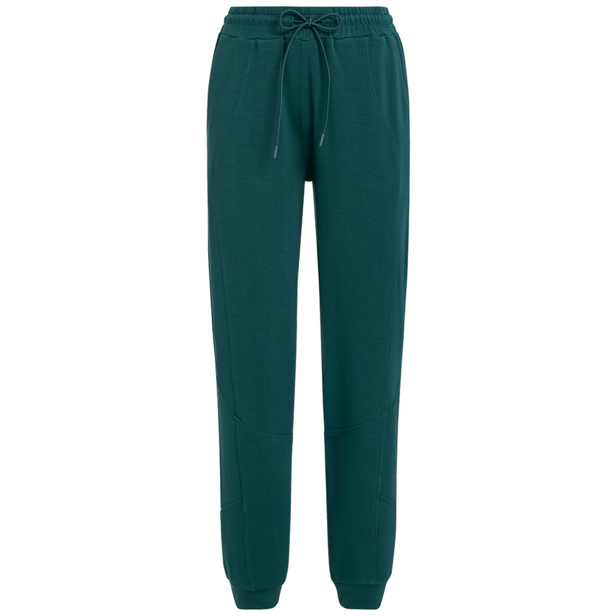 Bild 1 von Damen Sporthose mit Tunnelzug DUNKELGRÜN