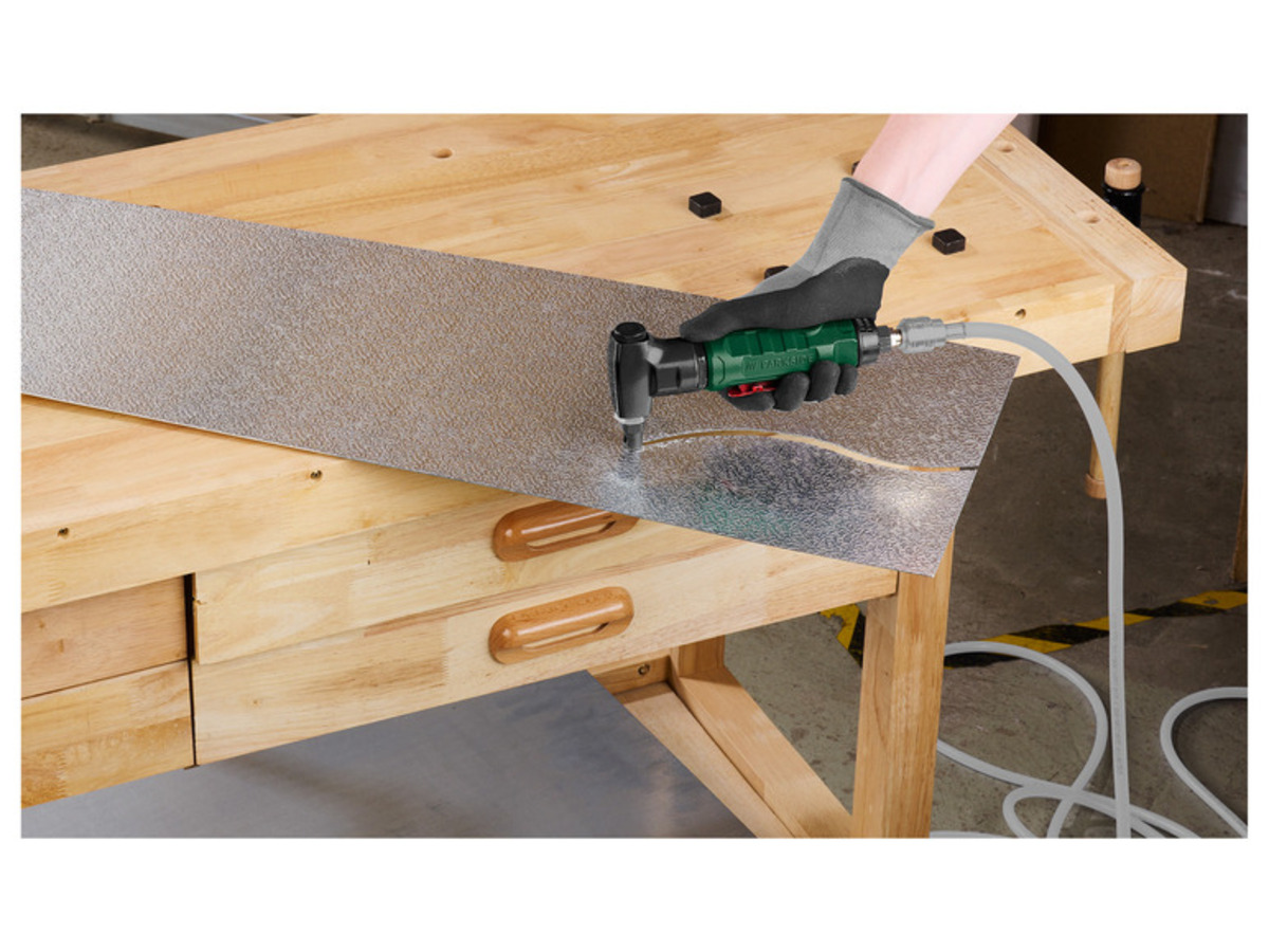 Bild 3 von PARKSIDE® Druckluft-Blechknabber / -Nadelentroster / -Wartungseinheit