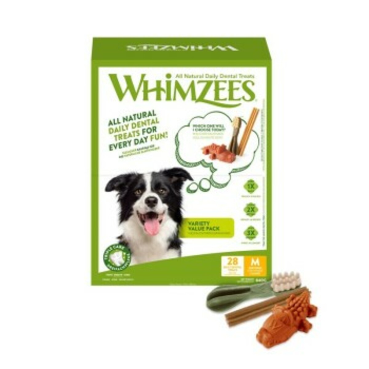 Bild 1 von WHIMZEES Zahnpflegesnacks Vorteilsbox M