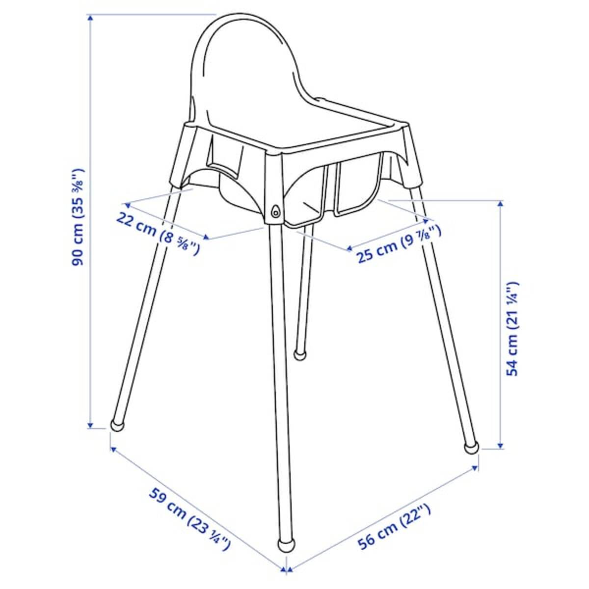 Bild 3 von ANTILOP  Kinderstuhl mit Sitzgurt