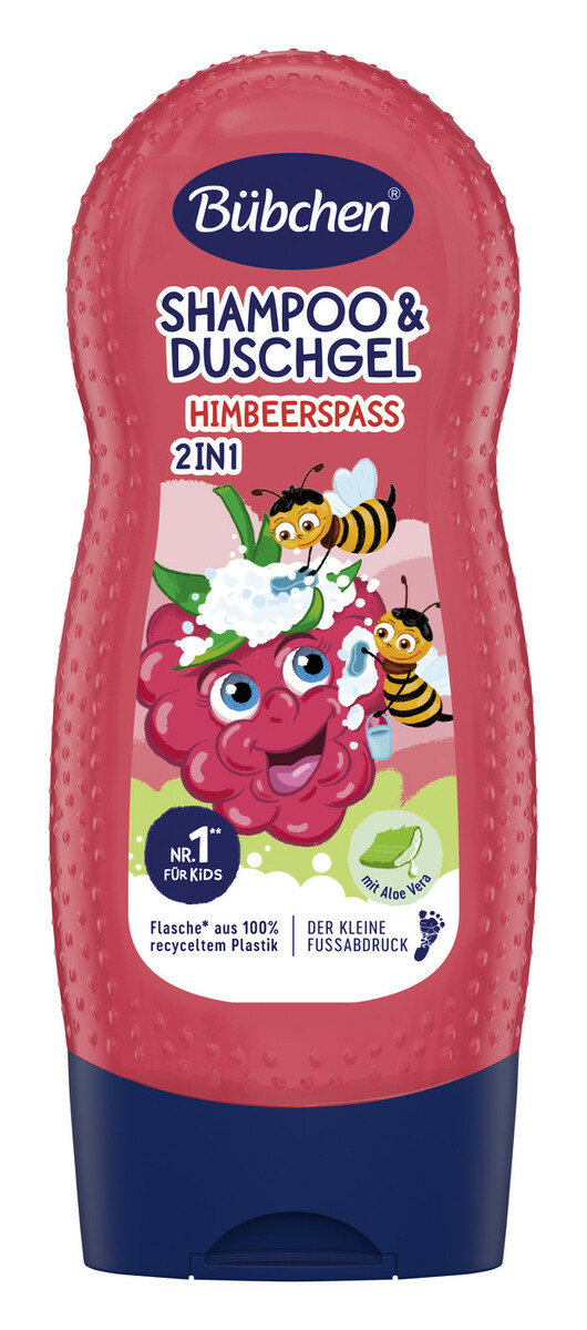 Bild 1 von Bübchen Kids Shampoo & Duschgel Himbeerspaß 230ML