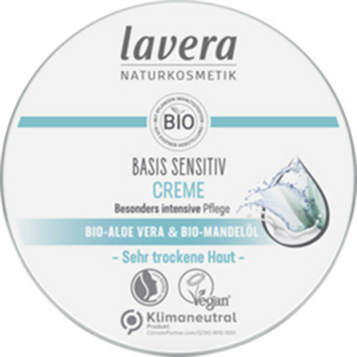 Bild 1 von Lavera naturkosmetik Basis Sensitiv Creme 150ML