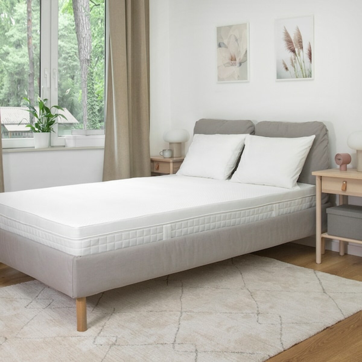 Bild 3 von ÅVABERG  Schaummatratze, mittelfest/weiß 160x200 cm