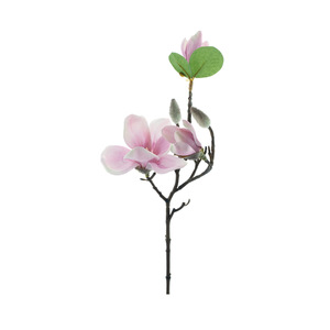 Deko-Zweig Magnolie 49 cm pink