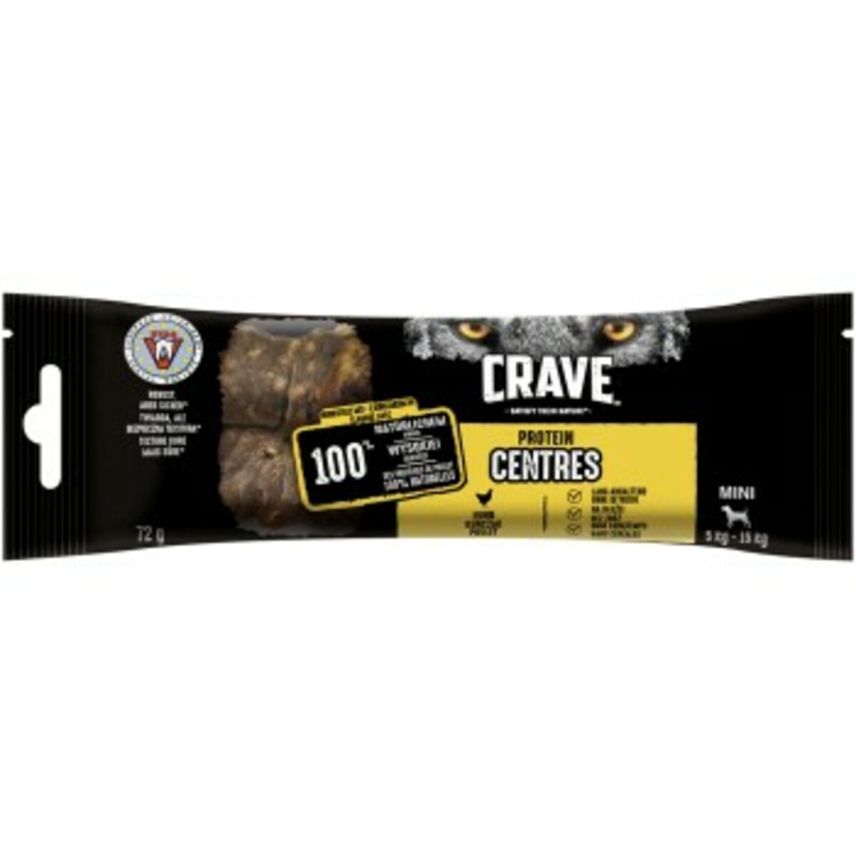 Bild 1 von CRAVE Protein Centres Mini mit Huhn 15 x 72g