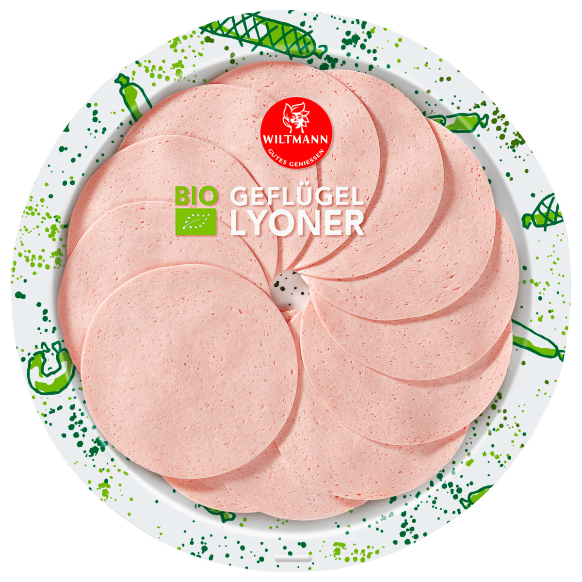 Bild 1 von Wiltmann Bio-Geflügel-Lyoner 80g