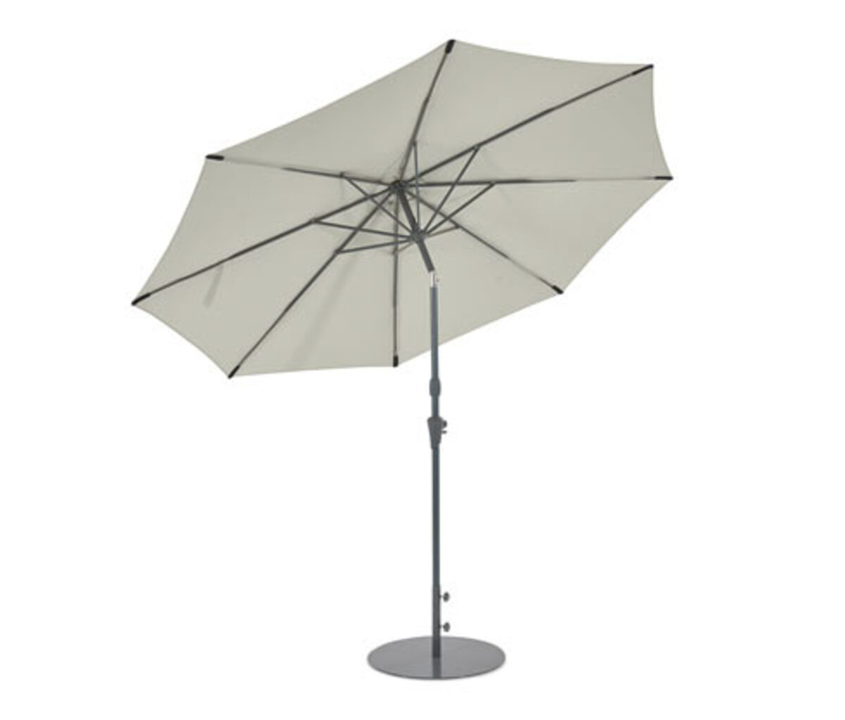 Bild 1 von Sonnenschirm, 300 cm, lichtgrau