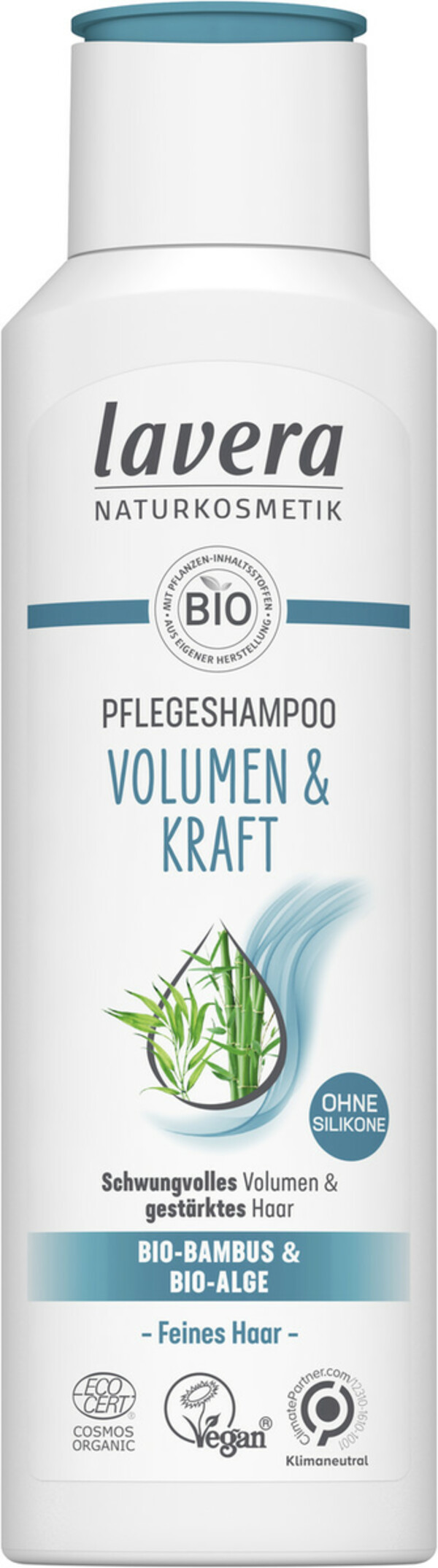 Bild 1 von Lavera Naturkosmetik Pflegeshampoo Volumen & Kraft 250ML